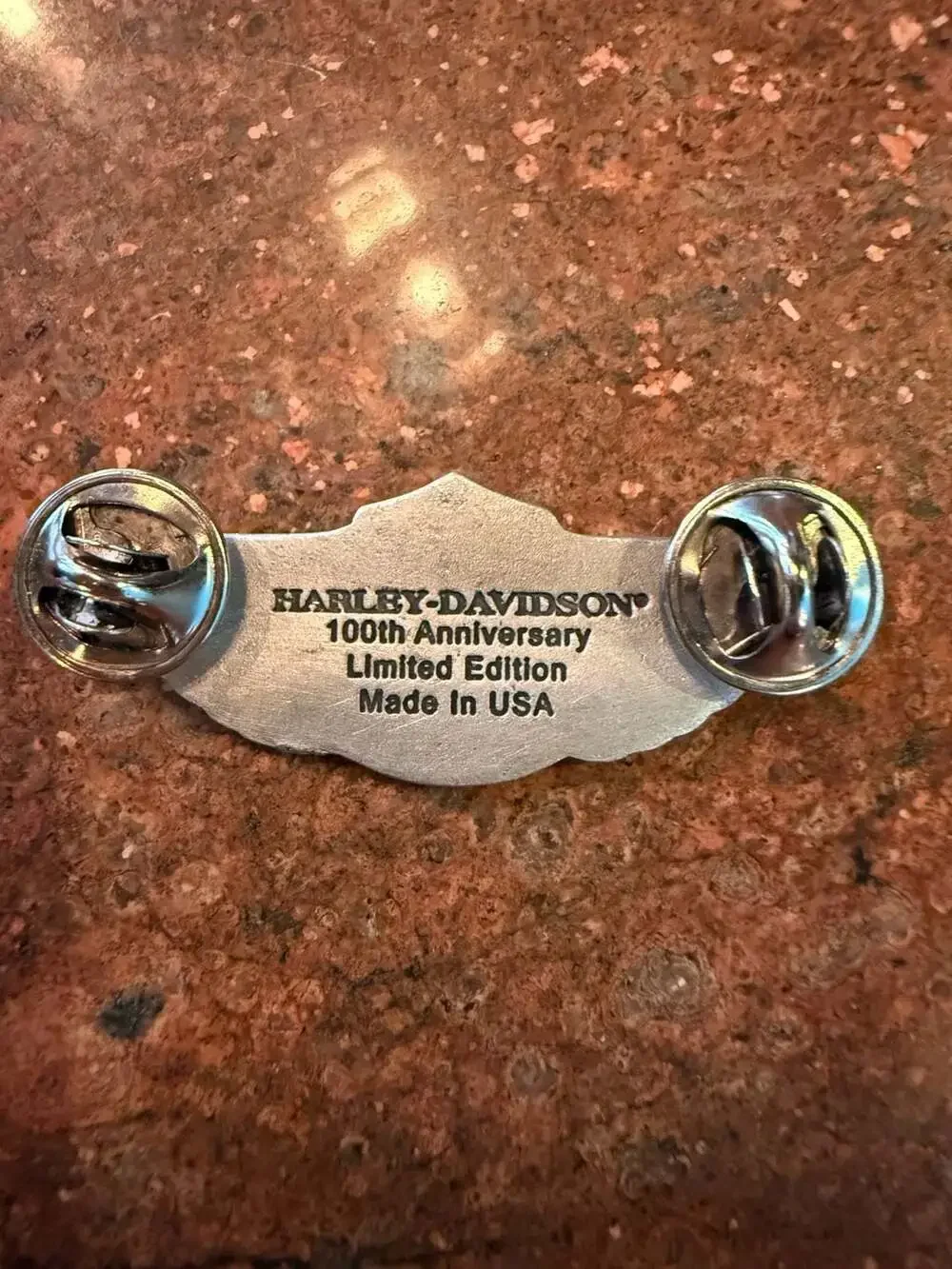 Harley-Davidson 1903-2003 100th Anniversary Limited Edition Wing Pin